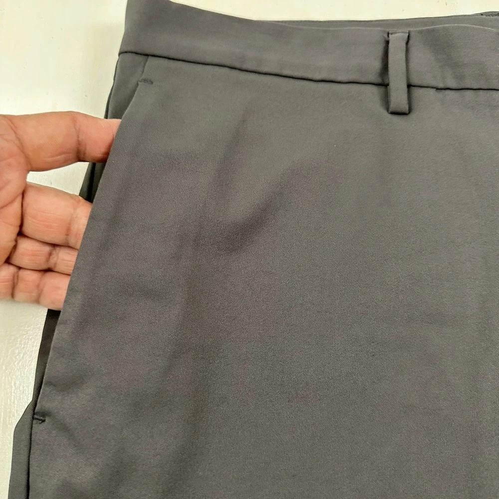 Theory‎ Men's Zaine Neoteric Performance Pants 38x34 Gray Black Stretch Chino